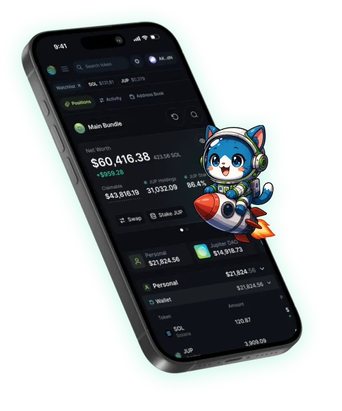 Jupiter Portfolio Mobile